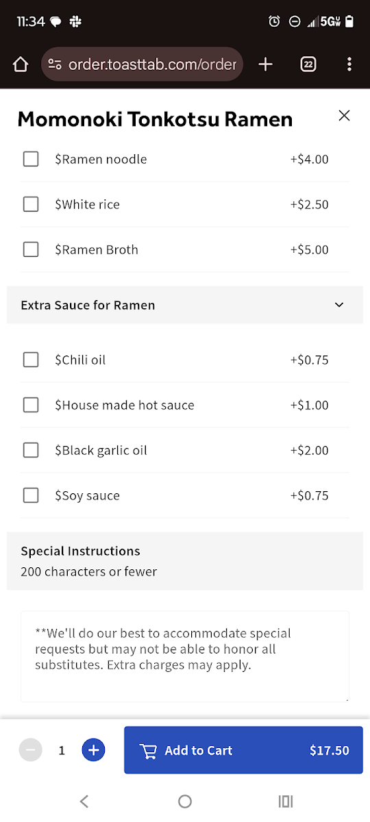Momonoki Menu - Image 5