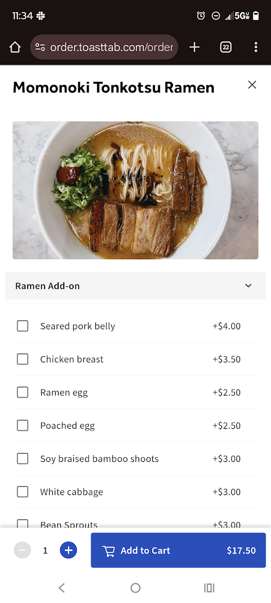 Momonoki Menu - Image 6